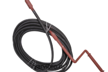 Сантехнический трос Спрут (10мм x 15м) с насадкой (несъёмный крючок-зацеп)